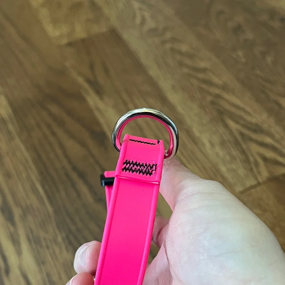 Splash Waterproof Martingale Dog Collar - Neon Pink